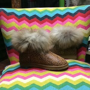 Gypsy Soule - Short Suede Leopard Print